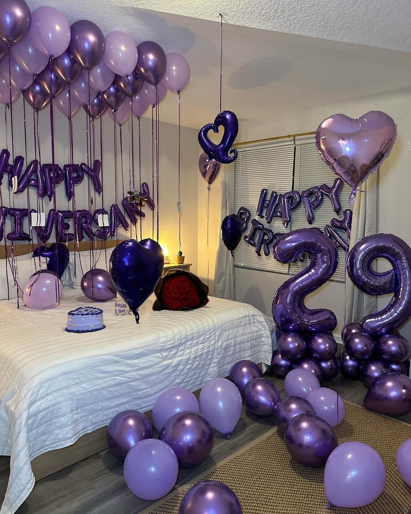 Purple Number 11 Balloon 40 inch, 11 Number Balloons, 11th Purple Birthday Decorations, 11 Year Old Girls Boys Party Supplies