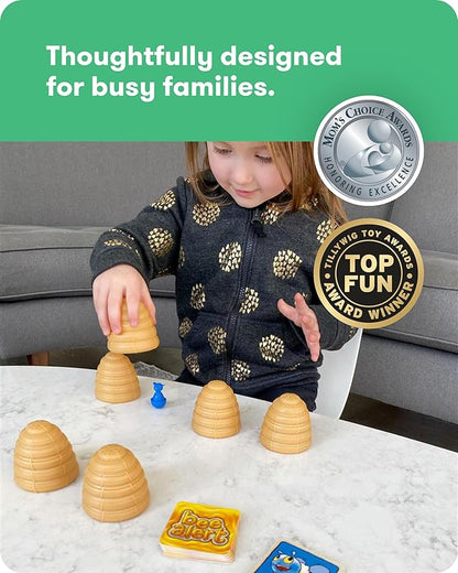 SimplyFun Bee Alert - A Matching Game for Kids That Tests Your Memory and Patience While Learning How to Take Turns - Educational Learning Game - 2 to 5 Players - for Kids Ages 5 &amp Up