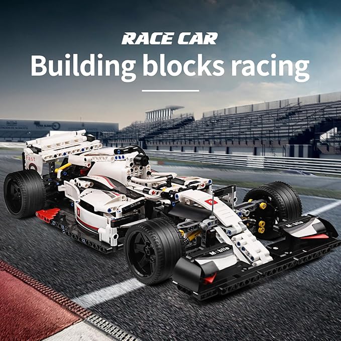 Mould King 13117 Technik Sports Car Model Racing Car Building Blocks Kit 1235 Pcs Collectible Set for Adults Display Model for Home or Office Décor(Static Version)