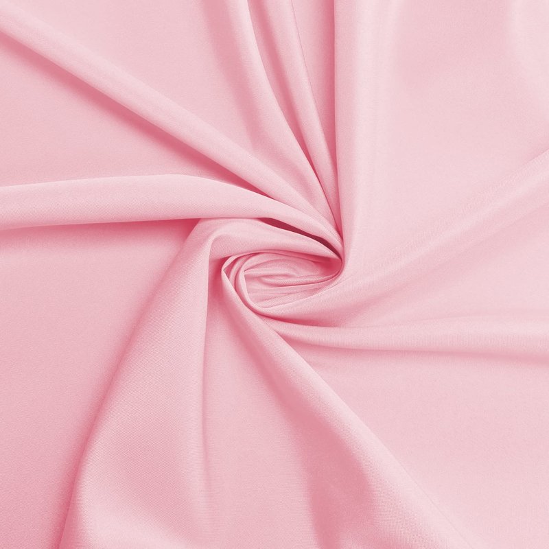 sancua Rectangle Tablecloth - 54 x 120 Inch - Stain and Wrinkle Resistant Washable Polyester Table Cloth, Decorative Fabric Table Cover for Dining Tables, Buffet Parties and Camping, Pink