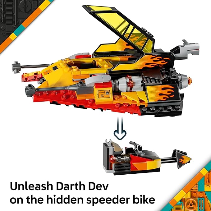 LEGO Star Wars: Rebuild The Galaxy The Force Burner Snowspeeder Building Toy - 2 in 1 Pretend Play Set W/ 3 Minifigures for Kids Ages 7+ - Collectible Room Decor &amp Gift Idea for Boys &amp Girls