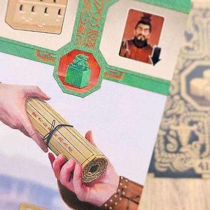 ZhanGuo: The First Empire | Heavy Strategy Game for Teens &amp Adults | Build The Ancient Chinese Empire | Intense Area Majority &amp Hand Management Board Game | Ages 14+ | 1-4 Players | 60-120 Min