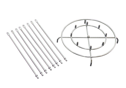 Char-Broil The Big Easy 22-Piece Turkey Fryer Accessory Kit, Chrome