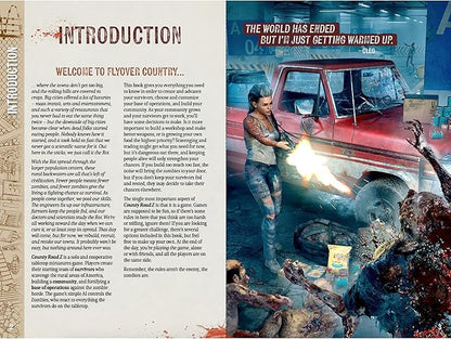 Modiphius Entertainment: County Road Z: Core Rulebook - Hardcover RPG Book Rural Survival in The Zombie Apocalypse 184pgs Solo Tabletop Roleplaying