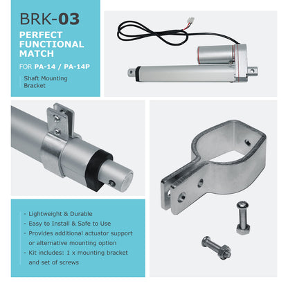 Progressive Automations 24V Mini Linear Electric Actuator - 1 inch, 50 lbs, Innovative Compact Design and Versatile Capabilities for Home and General Automation, Automotive, Manufacturing, PA-14