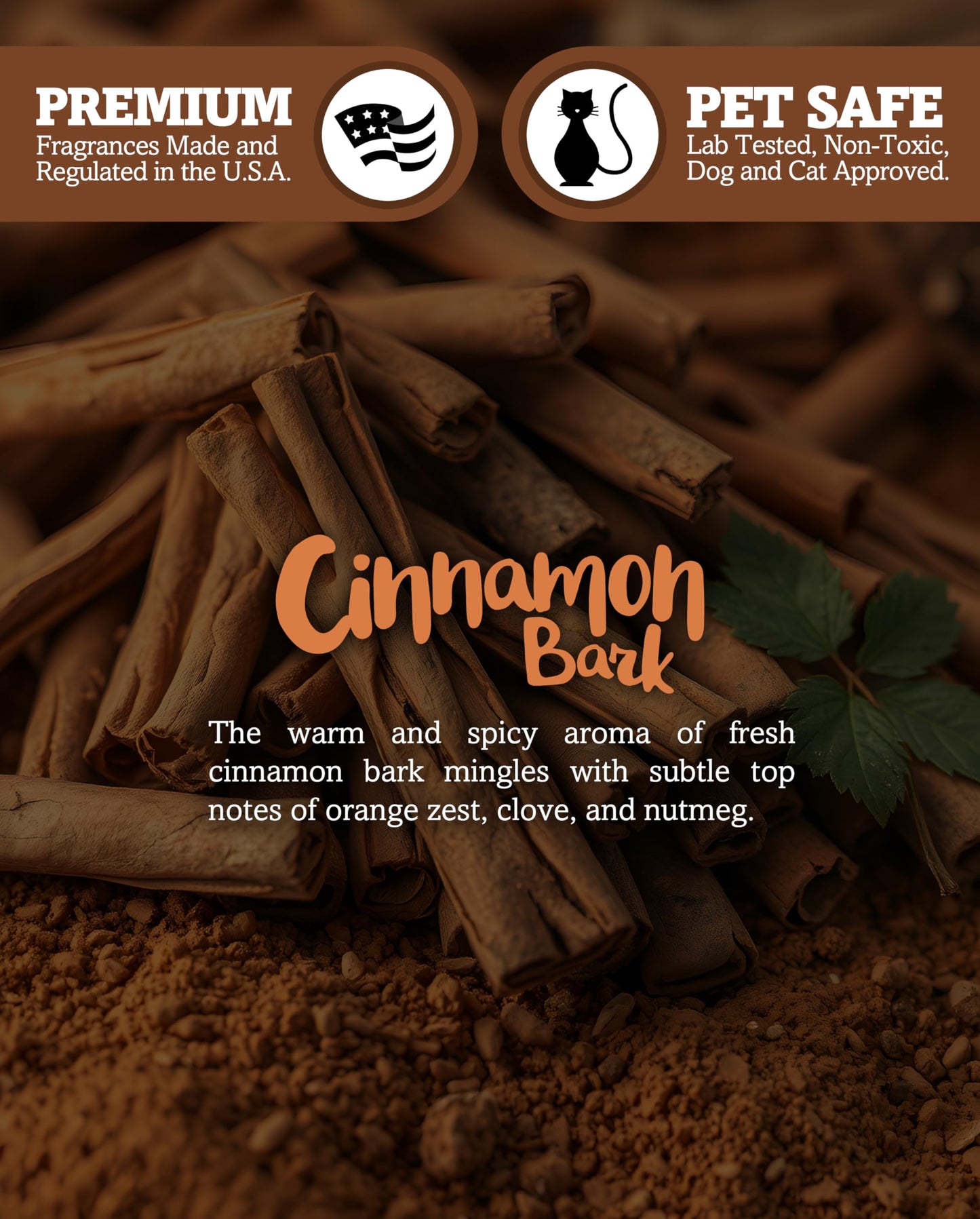 Cinnamon Bark Premium Tealight Candles Bulk Pack - Highly Scented with Essential Oils - 24 Brown Tea Lights - Beautiful Candlelight - Made in the USA - Bakery & Food Collection