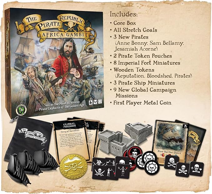 The Pirate Republic: Africa Gambit Collector's Edition