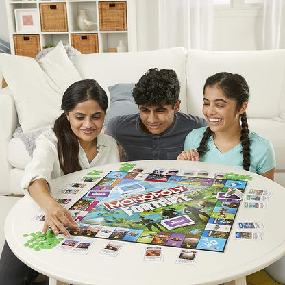Monopoly: Fortnite Collector's Edition Board Game Inspired by Fortnite Video Game Board Game for Teens and Adults Ages 13 and Up