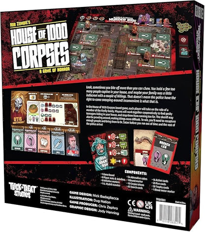 Trick Or Treat Studios Rob Zombie's House of 1000 Corpses Board Game
