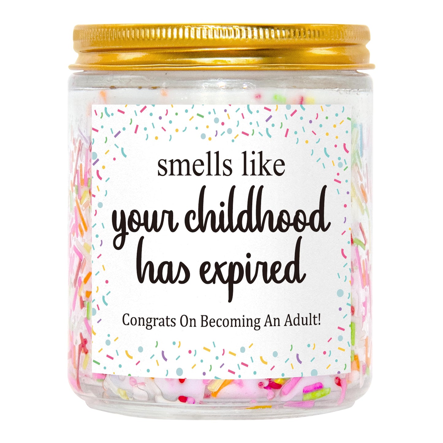 Dulkjio 18th Birthday Gifts for Girls, 18th Birthday Decorations Candles, Gifts for 18 Year Old Girls, 18 Year Old Birthdays Gift for Daughter, Sister, Niece, Natural Soy Wax Vanilla Candles 7oz