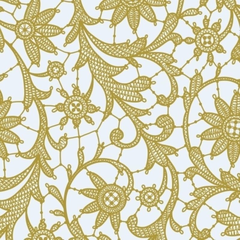 Exquisite Lace Table Cloth Round Table Plastic 12-Pack Lace Tablecloth 84 | Clear & Gold Floral Tablecloth Disposable | Wild Flower Party Decorations & Party Supplies