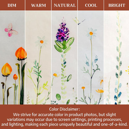 Maison d' Hermine Table Cloth Square Table 100% Cotton 60 x 60 Inches Tablecloth Reusable Decorative for Dining Kitchen Room Farmhouse Home Gifts for Mothers Day Spring Summer - Botanical Fresh