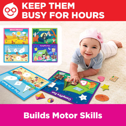 Doctor Jupiter My Big Box of Learning | Toys for Toddlers Ages 1-2-3 | Toddler Learning & Educational Activities for 1+ Year Old Girls | Gift Ideas for Birthdays