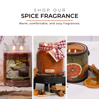 A Cheerful Giver — Evenings on the Porch - 34oz Papa Scented Candle Jar with Lid - Keepers of the Light - 155 Hours of Burn Time, Gift for Women, Red