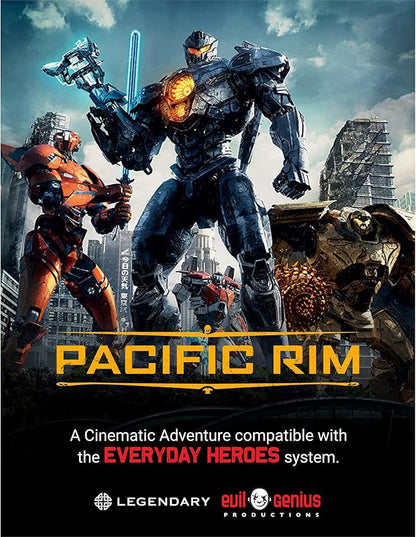 Everyday Heroes Pacific Rim Cinematic Adventures Roleplaying Game Blue