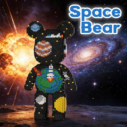 Space Bear Building Blocks (5800 PCS) Creative Animal Brick Set for Kids &amp Adults Micro Building Blocks Teddy Blocks Children Toys for Christmas Halloween Anniversary
