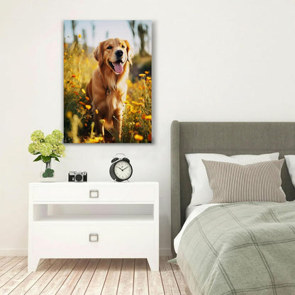 Skiennix Custom Canvas Prints - Personalized Photo Wall Art for Gifts | Perfect for Family & Pets