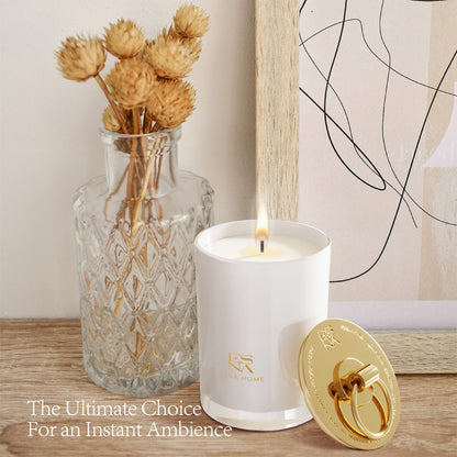 Luxury Scented Candle Aromatherapy Candles for Home Scented 100% Natural Soy Candles Hand Poured Vegan Wax Holiday Candles Gift for Christmas Home Decor Gifts for Women 8.8oz Long Lasting Slow Burn