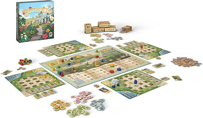 Botanicus Board Game - Create Your Botanical Masterpiece! Advanced Family Board Game for Kids &amp Adults Ages 10+ 2-4 Players 45-60 Minute Playtime Made by Hans Im Gluck
