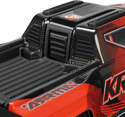 ARRMA 1/16 Mini Kraton 3S DSC 4X4 RTR Brushless Speed Truck Black/Red ARA2508T1