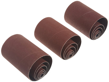 WEN 6524 Oscillating Belt and Spindle Sander & 6510SPC Assorted Grits Spindle Sanding Sleeves (18 Pack)