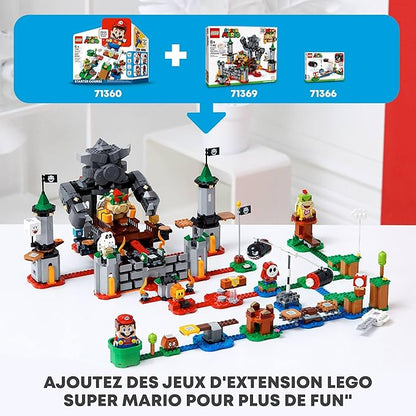 Lego Super Mario Adventures with Mario Starter Course Set Buildable Toy Game Collectible Gifts for Kids Boys &amp Girls 6 Plus Year Old with Interactive Figure 71360