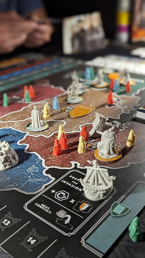 The Last Kingdom: Board Game - Hit Netflix Series Brought to Life | 2-5 Player Strategy Game with Miniatures