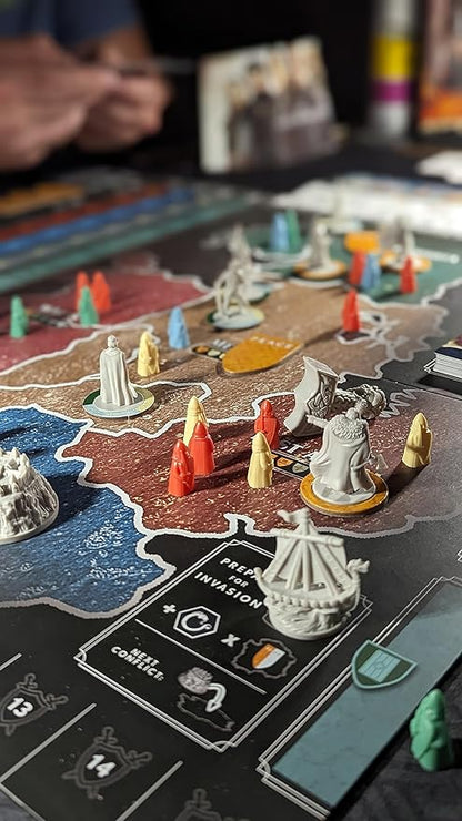 The Last Kingdom: Board Game - Hit Netflix Series Brought to Life | 2-5 Player Strategy Game with Miniatures