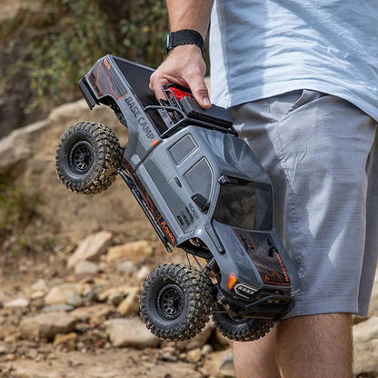 Axial RC Truck 1/10 SCX10 III Base Camp 4X4 Rock Crawler Brushed RTR (Battery and Charger Not Included) Gray AXI-1375T2