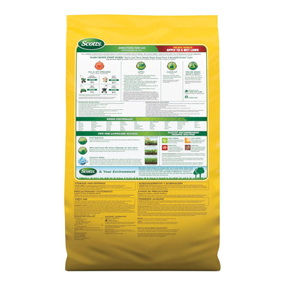 Scotts Turf Builder Weed and Feed 5 - Powerful Weed Killer & Lawn Fertilizer for 12,000 sq. ft. | 33.95 lb.
