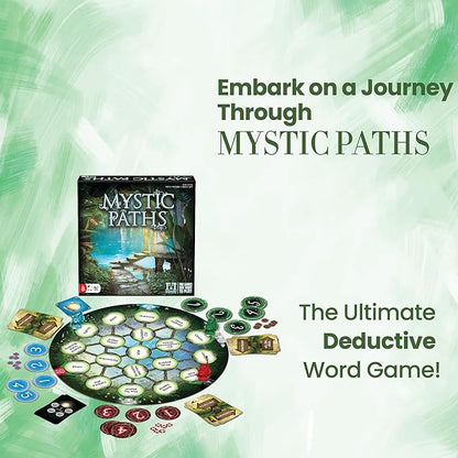 R&ampR Games Mystic Paths Cooperative Board Game for Adults and Kids Card Games for Family Night