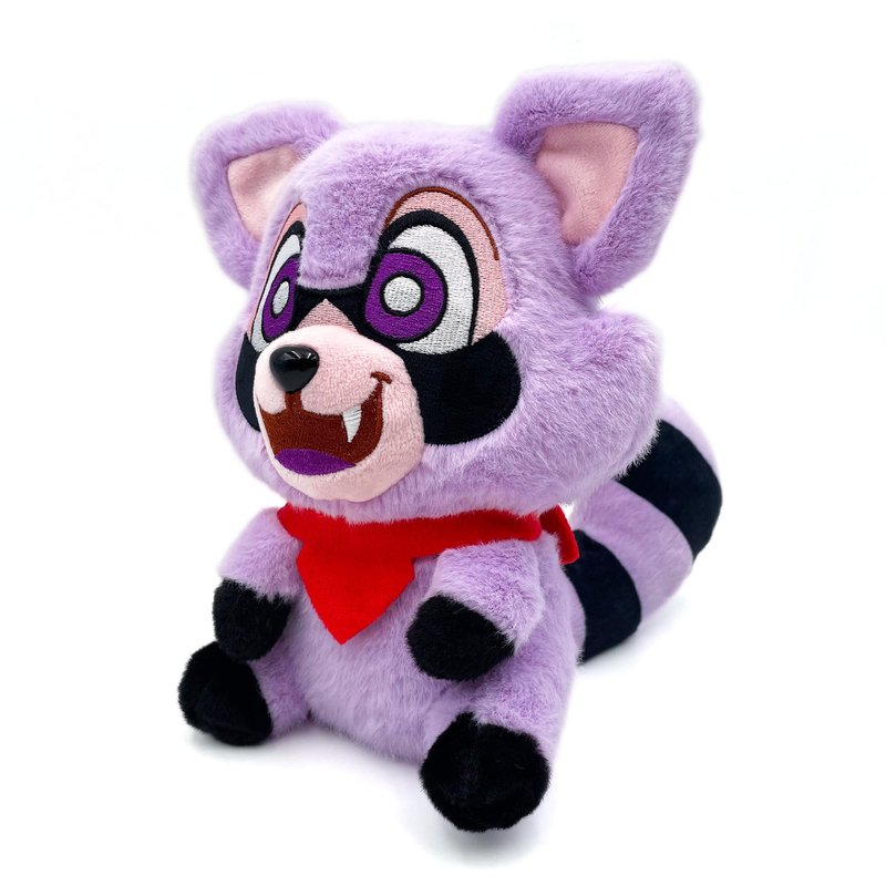 Adenzai Indigo Park Plush Toys - Rumbley the Raccoon | Rambly the Raccoon Plush, Rambly Plush Indigo Park, Stuffed Raccoon, Raccoon Pillow, Rocket Raccoon Plush