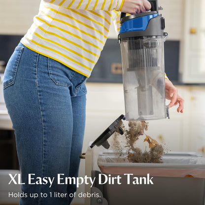 Bissell CleanView Swivel Vacuum with Triple Action Brush Roll, Swivel Steering, Extension Wand, Easy-Empty Dirt Tank, Multi-Cyclonic Suction System
