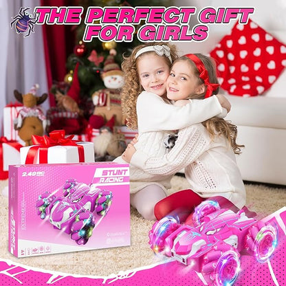 Dolanus Spider Remote Control Car RC Cars Kids Toys Girls 3-5 Toys for Ages 8-13 Gifts for 3 4 5 6 7 8 10 12 Year Old Girls Kids Toddlers Birthday