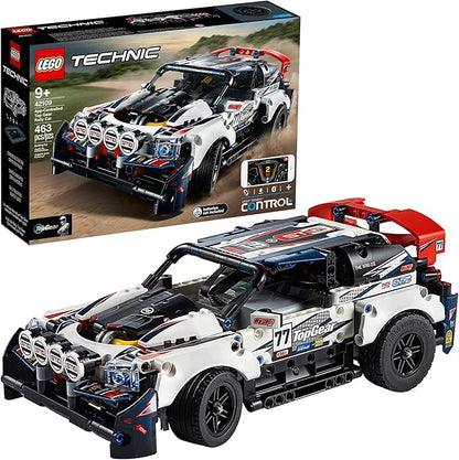 LEGO Technic App-Controlled Top Gear Rally Car 42109 Racing Toy Building Kit (463 Pieces)