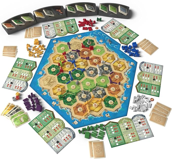 CATAN Cities &amp Knights 5-6 Player Board Game Extension (6th Edition) Add More Players Strategy Game for Kids &amp Adults Ages 12+ 3-6 Players 90-120 Minute Playtime Made by Catan Studio
