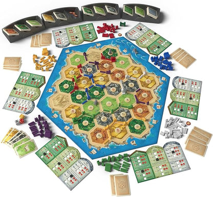 CATAN Cities &amp Knights 5-6 Player Board Game Extension (6th Edition) Add More Players Strategy Game for Kids &amp Adults Ages 12+ 3-6 Players 90-120 Minute Playtime Made by Catan Studio