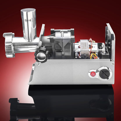 STX International Turboforce HD (Heavy Duty) 3500 Series 6-in-1 Electric Meat Grinder | Sausage Stuffer | Kubbe Maker | Foot Pedal | 5 Grinding Plates | Stainless Steel Blades & More Included