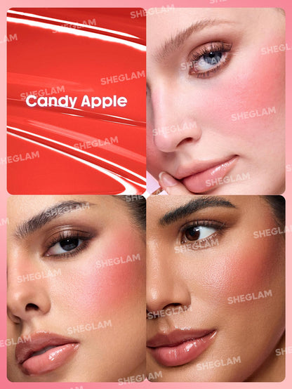 SHEGLAM Color Bloom Liquid Blush-Candy Apple
