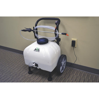 Master Mfg Revolt Lithium-Ion Series 9 Gallon Pull & Tow Sprayer-1.0GPM, 50" Swath