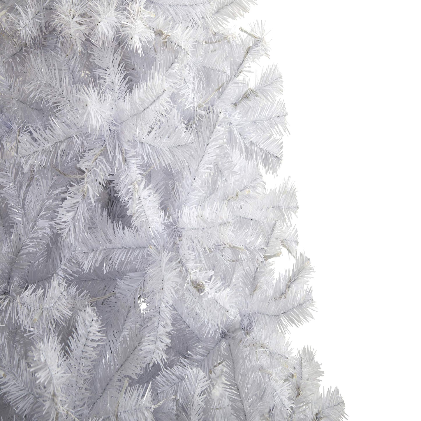 Nearly Natural 6ft. White Artificial Christmas Tree with 680 Bendable Branches