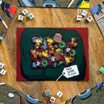 Disney Tim Burton’s The Nightmare Before Christmas Merry Madness | Quick-Rolling Family Dice Game | Great Kids &amp Family Board Game | Officially-Licensed Merchandise