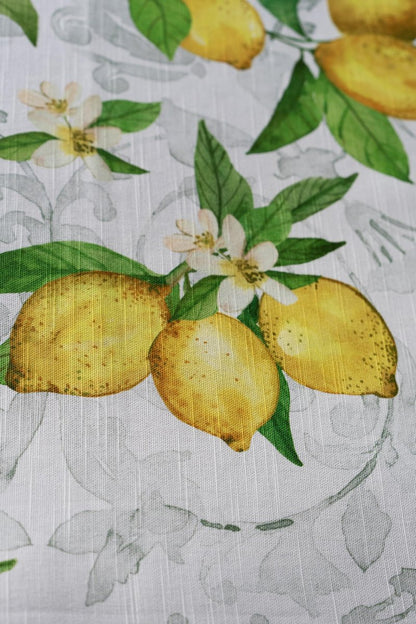 Maison d' Hermine Table Cloth Rectangle Table 100% Cotton 70 x 120 Inches Tablecloth Reusable Decorative for Dining Kitchen Room Farmhouse Home Gifts for Mothers Day Spring Summer - Cedrat