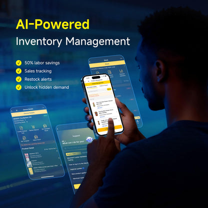 HAHA Vending Smart Combo Vending Machine for Business with AI Technology Vending Machine for Sale, Card Reader & App Control Refrigerated Commercial US-360