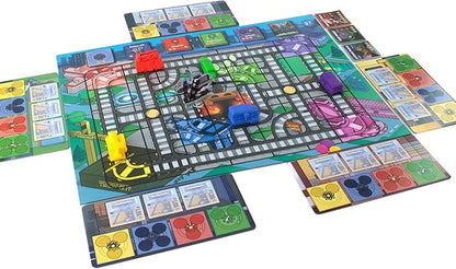 Super Trains: First Ride Super Hero Train Game – Kids &amp Family Board Game Ages 5–10 Dice Rolling Strategy 2–5 Players