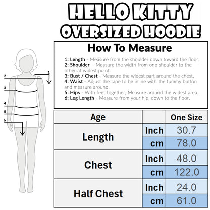 Hello Kitty Sanrio Kuromi Blanket Hoodie Girls, Teens, Kawaii Fleece Wearable Blanket with Plush, Loungewear Gifts for Girls (Purple Kuromi)