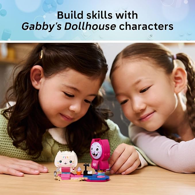 LEGO Gabby’s Dollhouse Gabby’s Brick-Built Cat Friends Building Toy for Girls &amp Boys - Pretend Play Set W/6 Animal Toy Figures for Kids Ages 6+ - Gift Idea for Birthdays - 11215