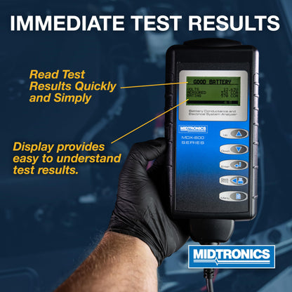 Midtronics MDX 640-6V & 12V Digital Battery Conductance & Electrical System Analyzer Battery Tester - Testing for Automotive, Motorcycle & More