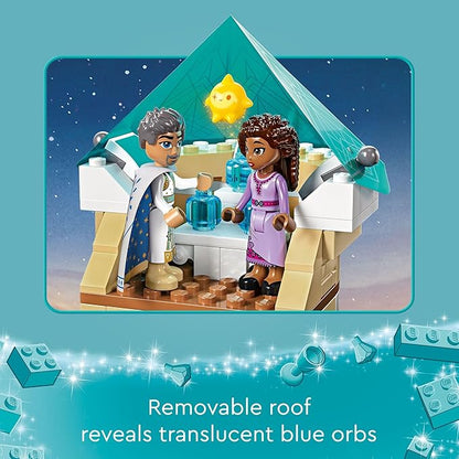 LEGO Disney Wish: King Magnifico’s Castle 43224 Building Toy Set A Collectible Set for Kids Ages 7 and up to Play Out Favorite Scenes from The Disney Movie Inspire Pretend Play Within The Palace