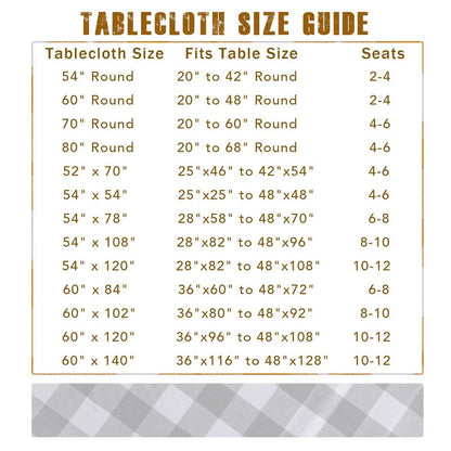sancua Checkered Vinyl Rectangle Tablecloth 54 x 78 Inch, 100% Waterproof Oil Proof Spill Proof PVC Plaid Table Cloth, Wipe Clean Buffalo Table Cover for Dining Tables Buffet Parties, Black and White